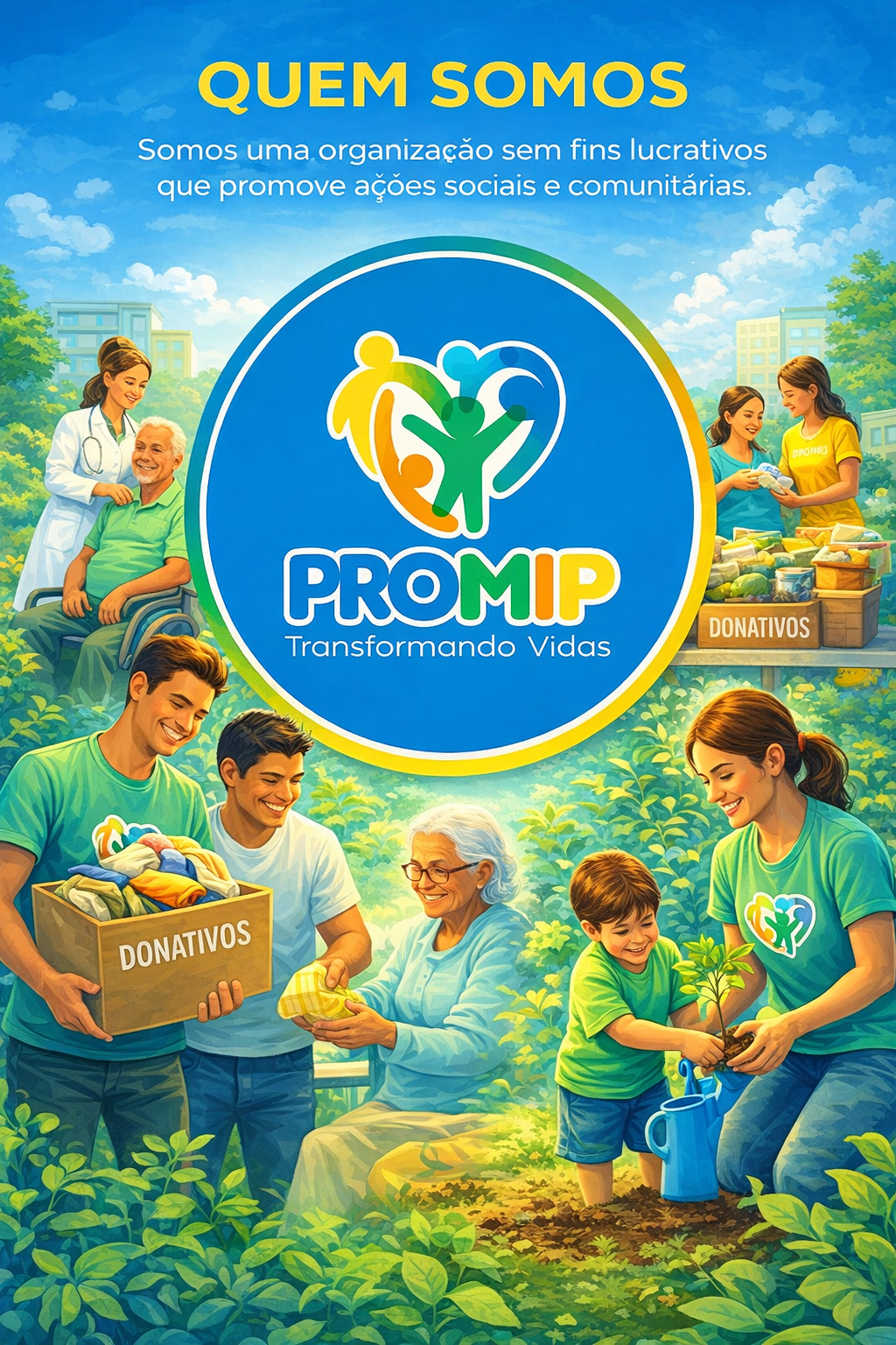 Donativos PROMIP - Transformando Vidas